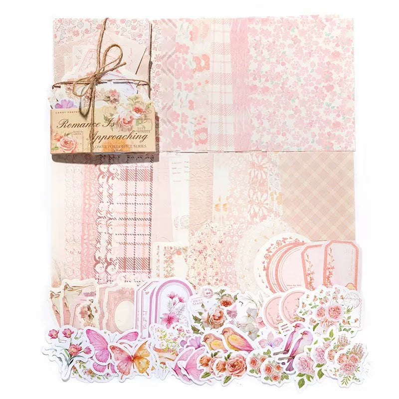 🌸Lona Journals— Romantic Pink  Bloom Edition