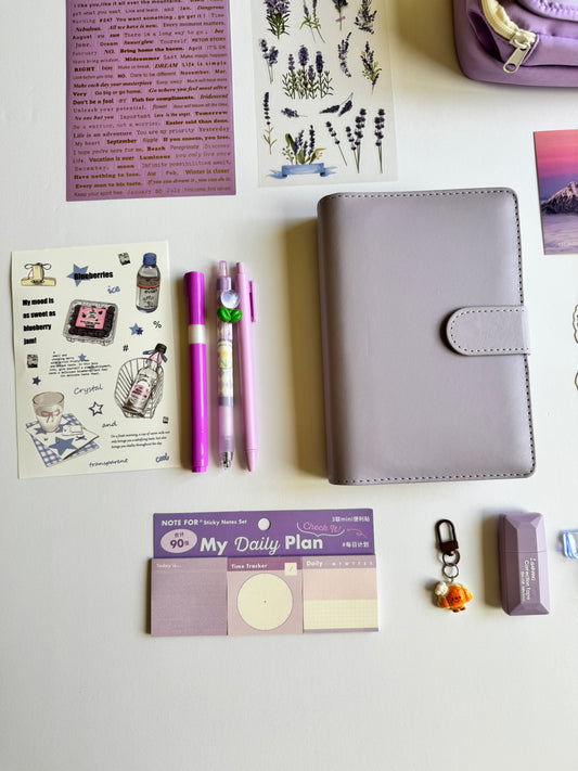 Lavender Refillable Planner Kit 💜