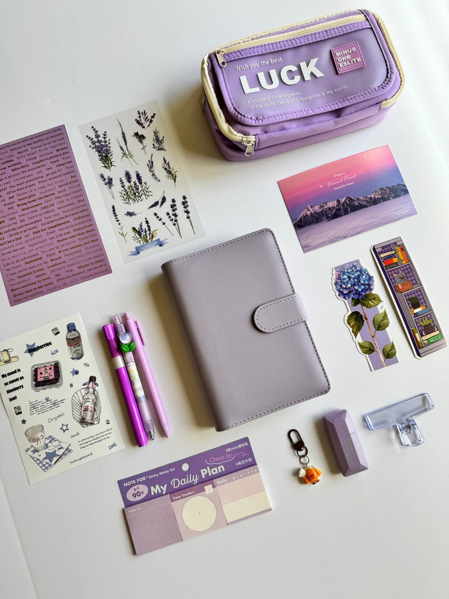 Lavender Refillable Planner Kit 💜