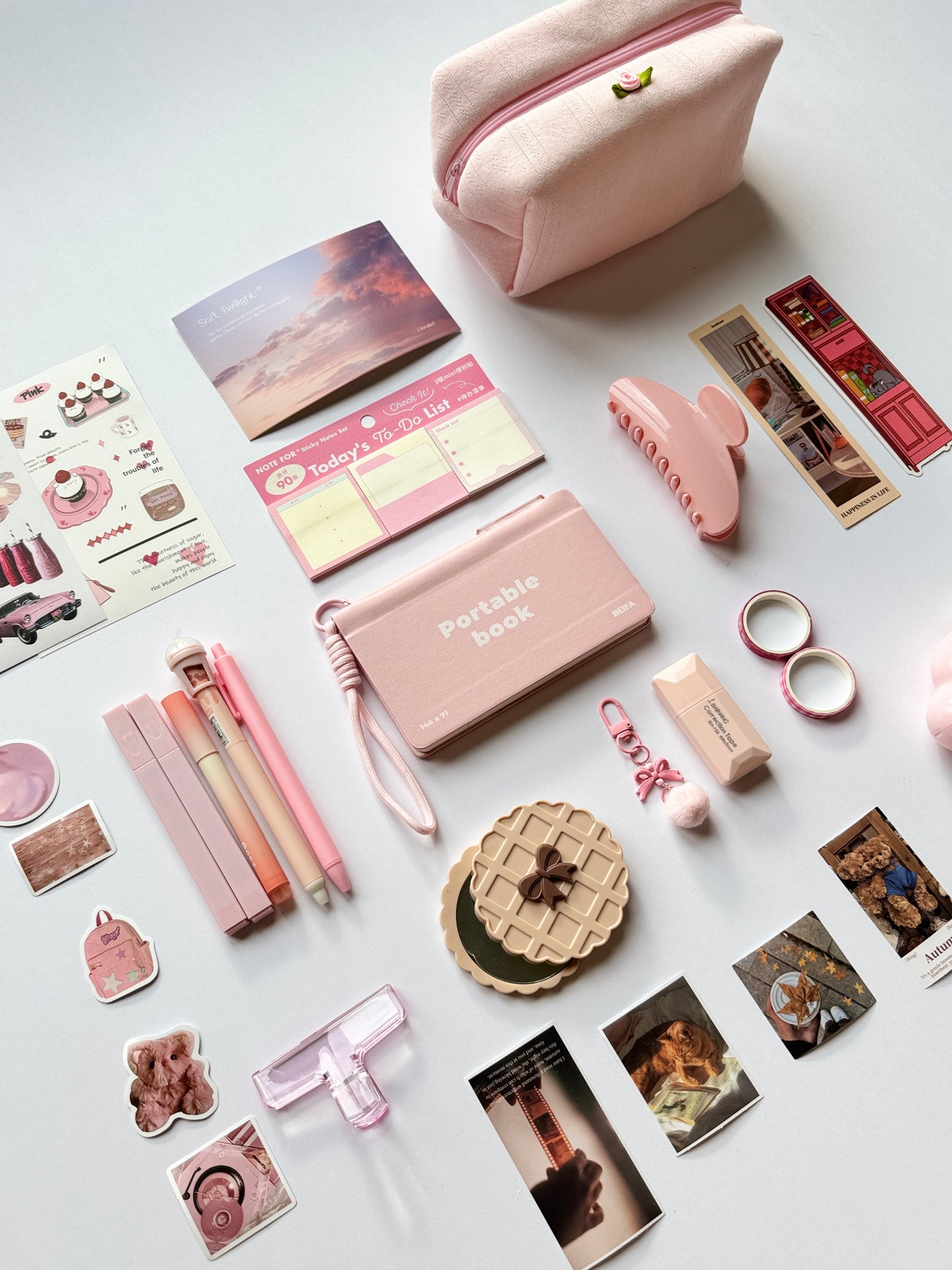 🎀 Pink Portable Book Dream Set ✨