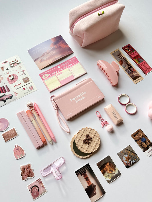 🎀 Pink Portable Book Dream Set ✨