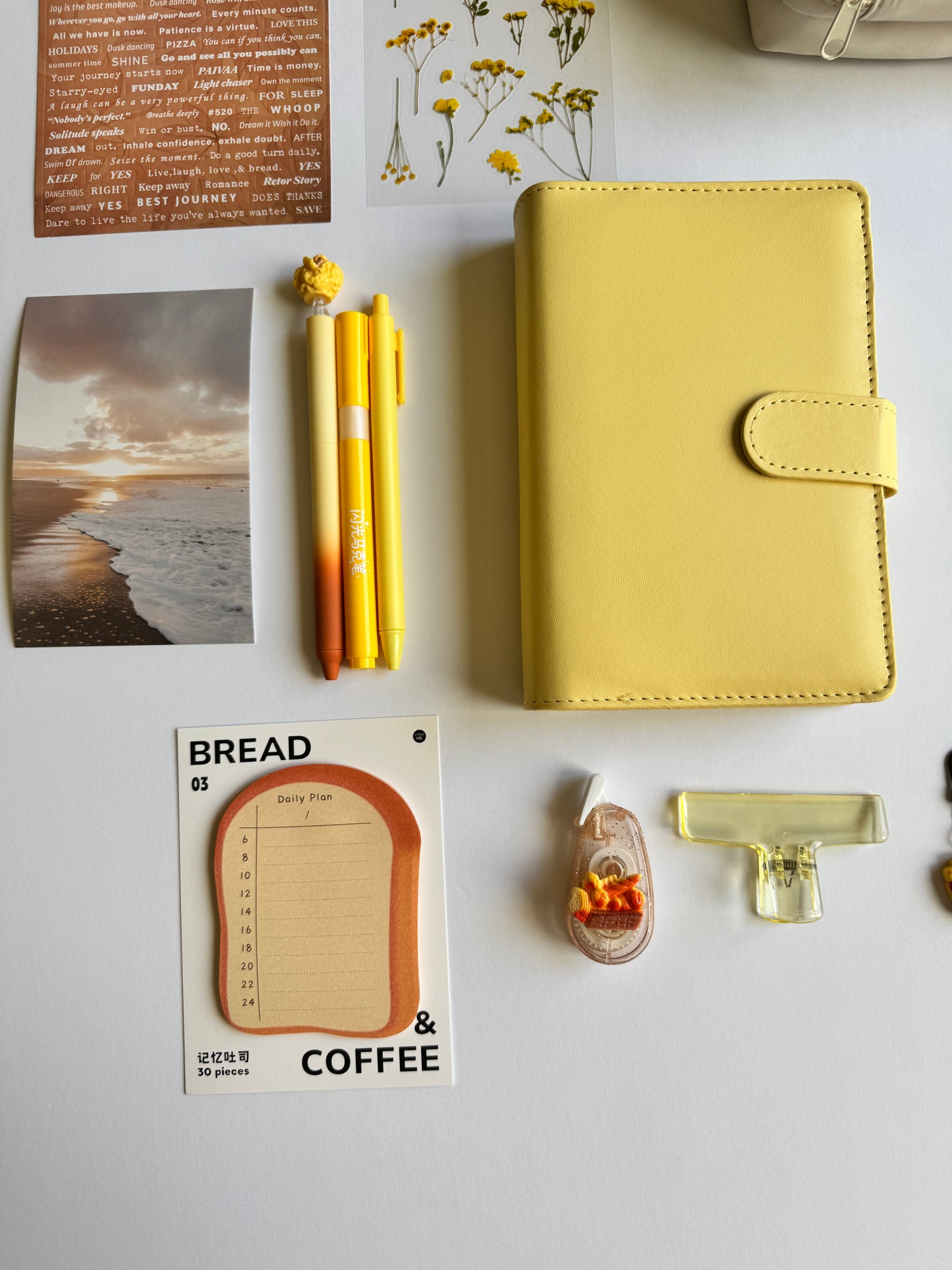 Golden Glow Planner Kit 💛