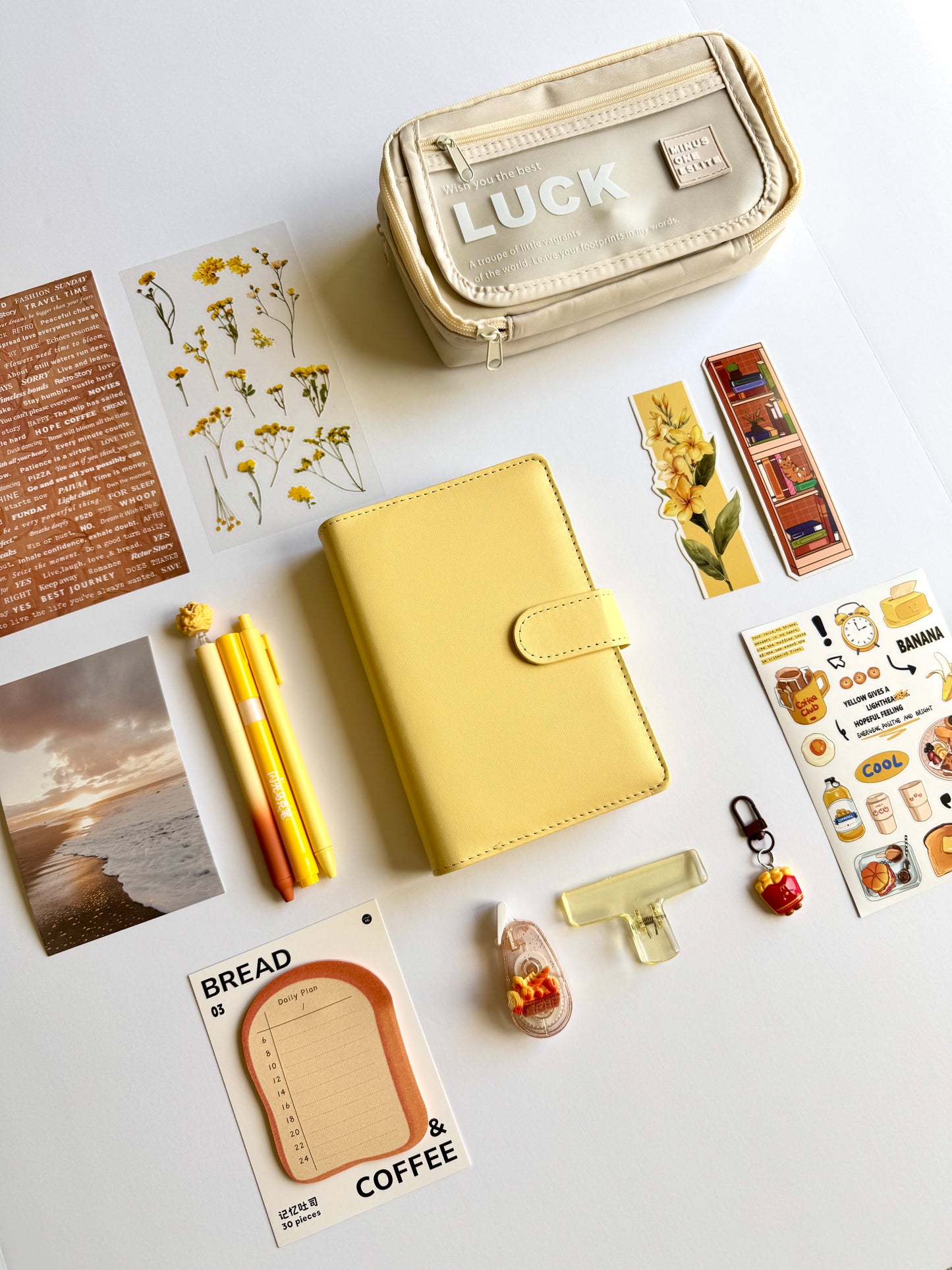 Golden Glow Planner Kit 💛