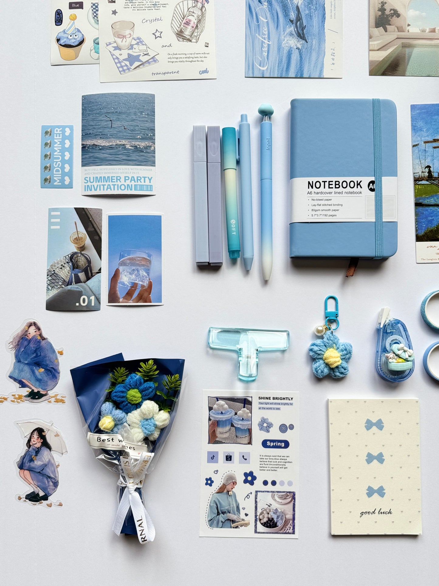 🩵Blue Bundle - Soft , Calm & Aesthetic 🦋