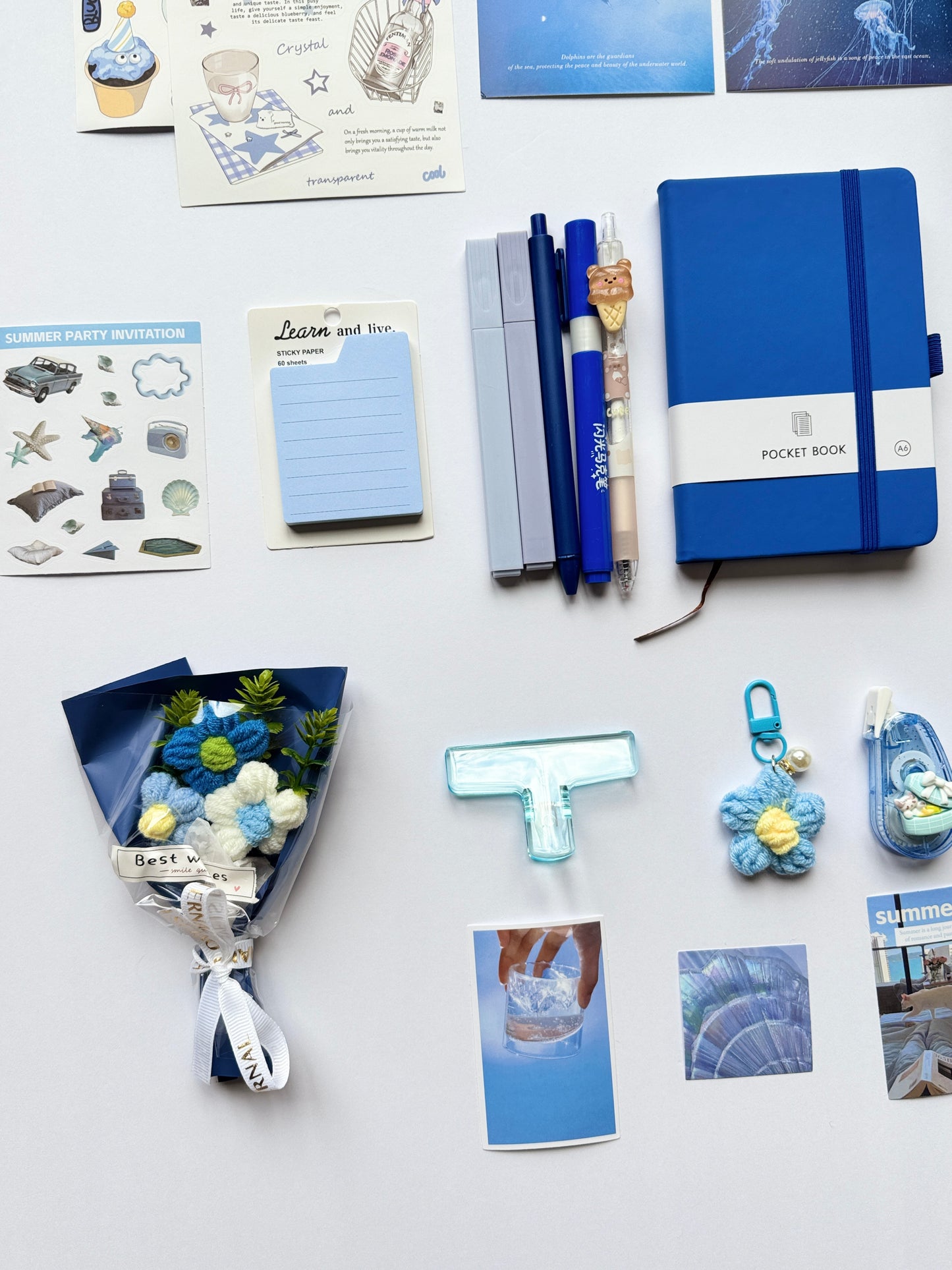 💙 Navy Blue - Calm & Classic Elegant 🦋