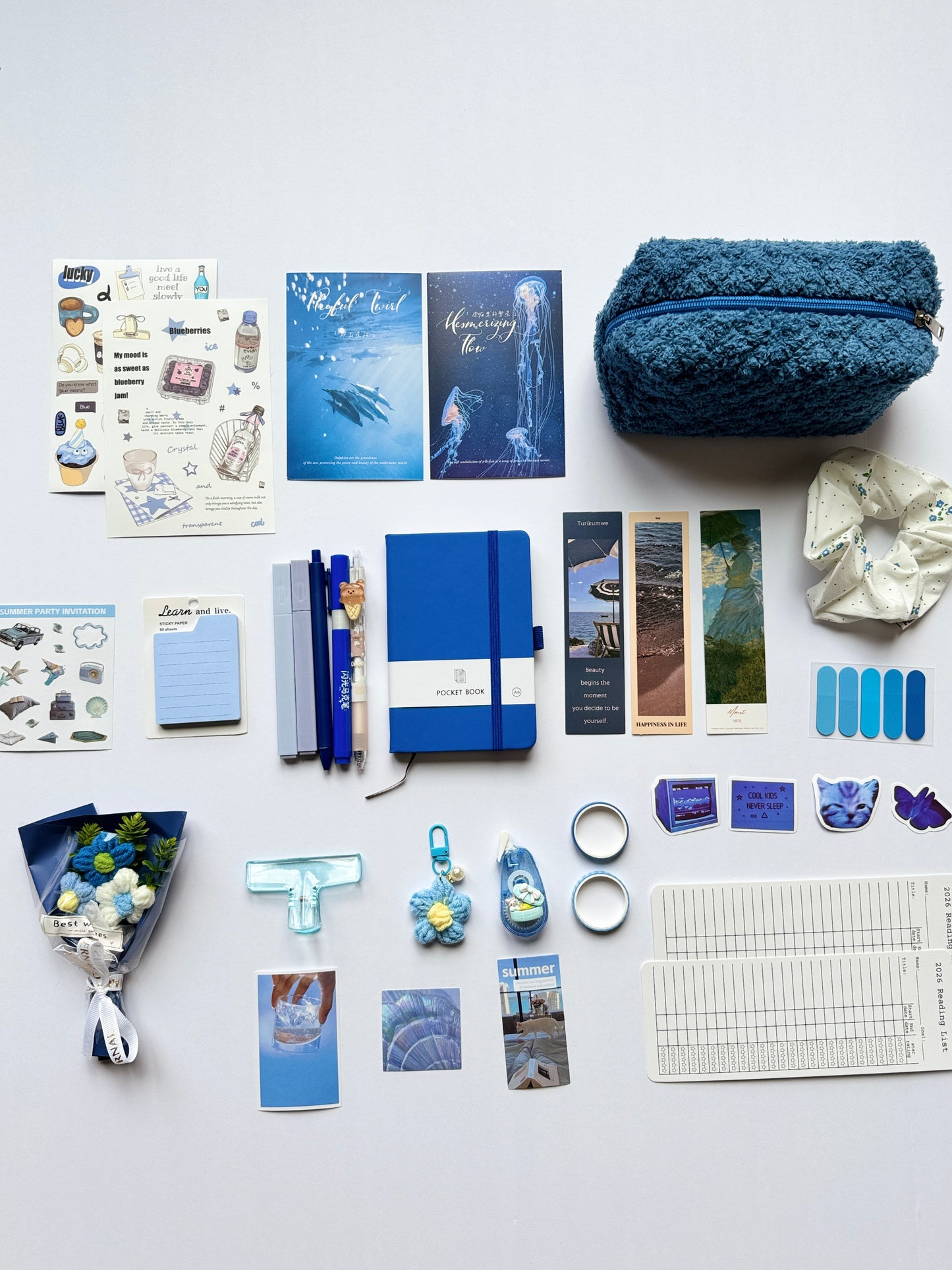 💙 Navy Blue - Calm & Classic Elegant 🦋