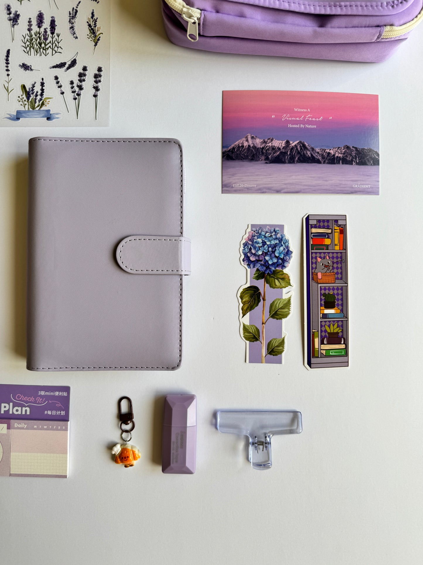 Lavender Refillable Planner Kit 💜