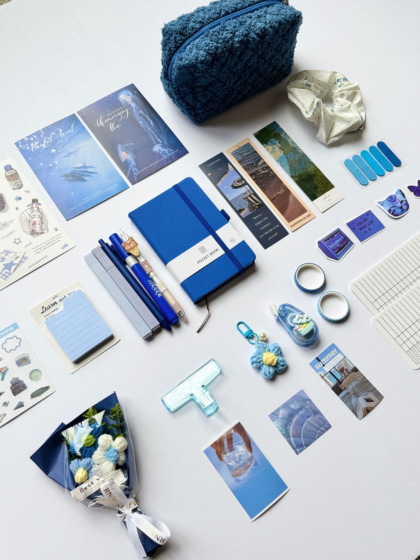 💙 Navy Blue - Calm & Classic Elegant 🦋