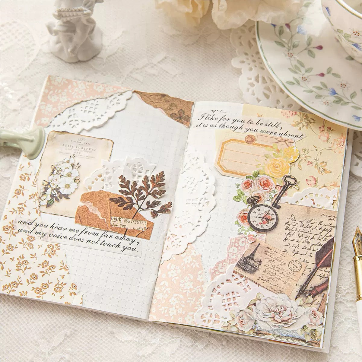 🌸Lona Journals— Romantic Pink  Bloom Edition