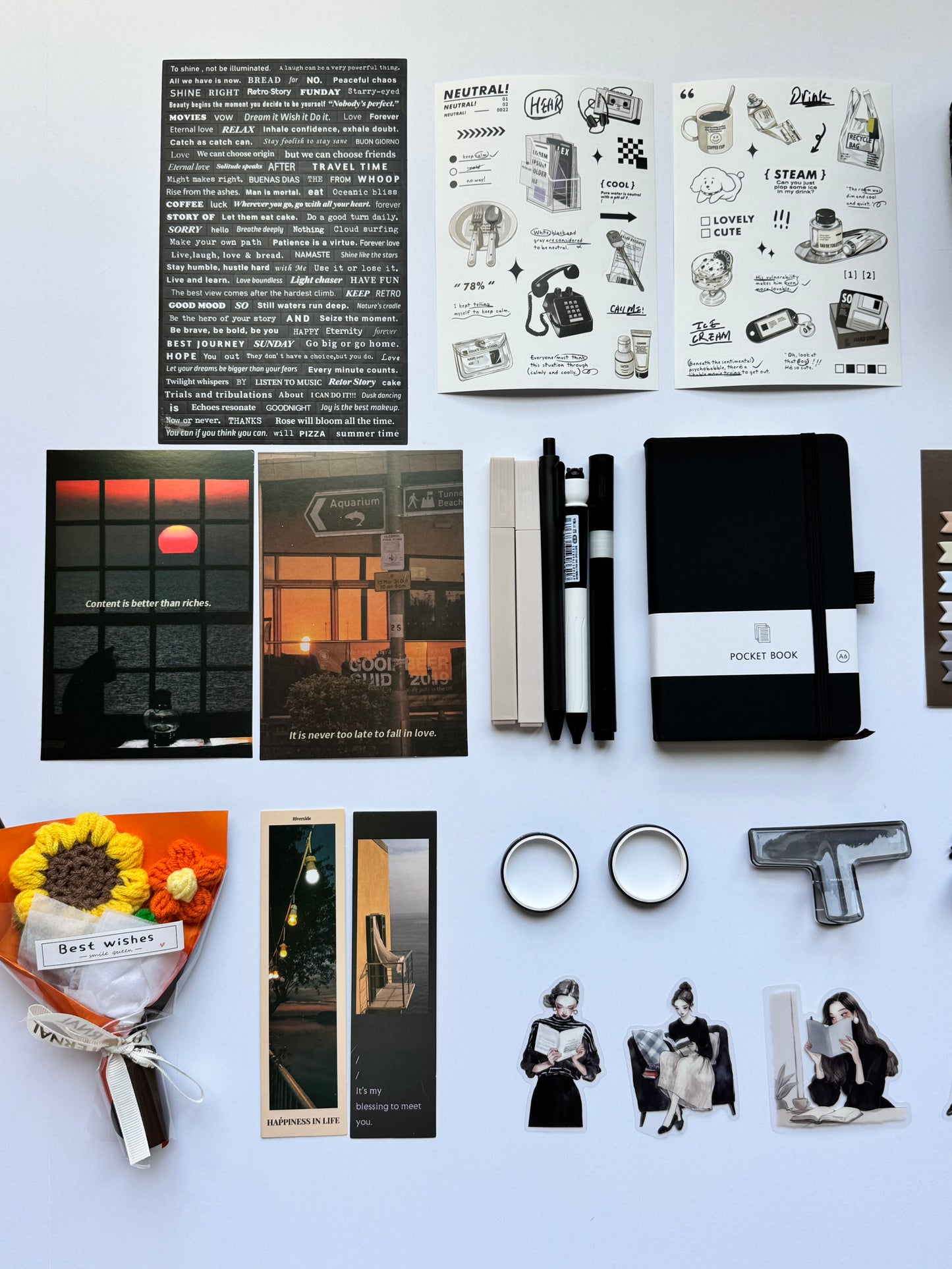 🖤 Black Bundle - Calm, Simple & Elegant