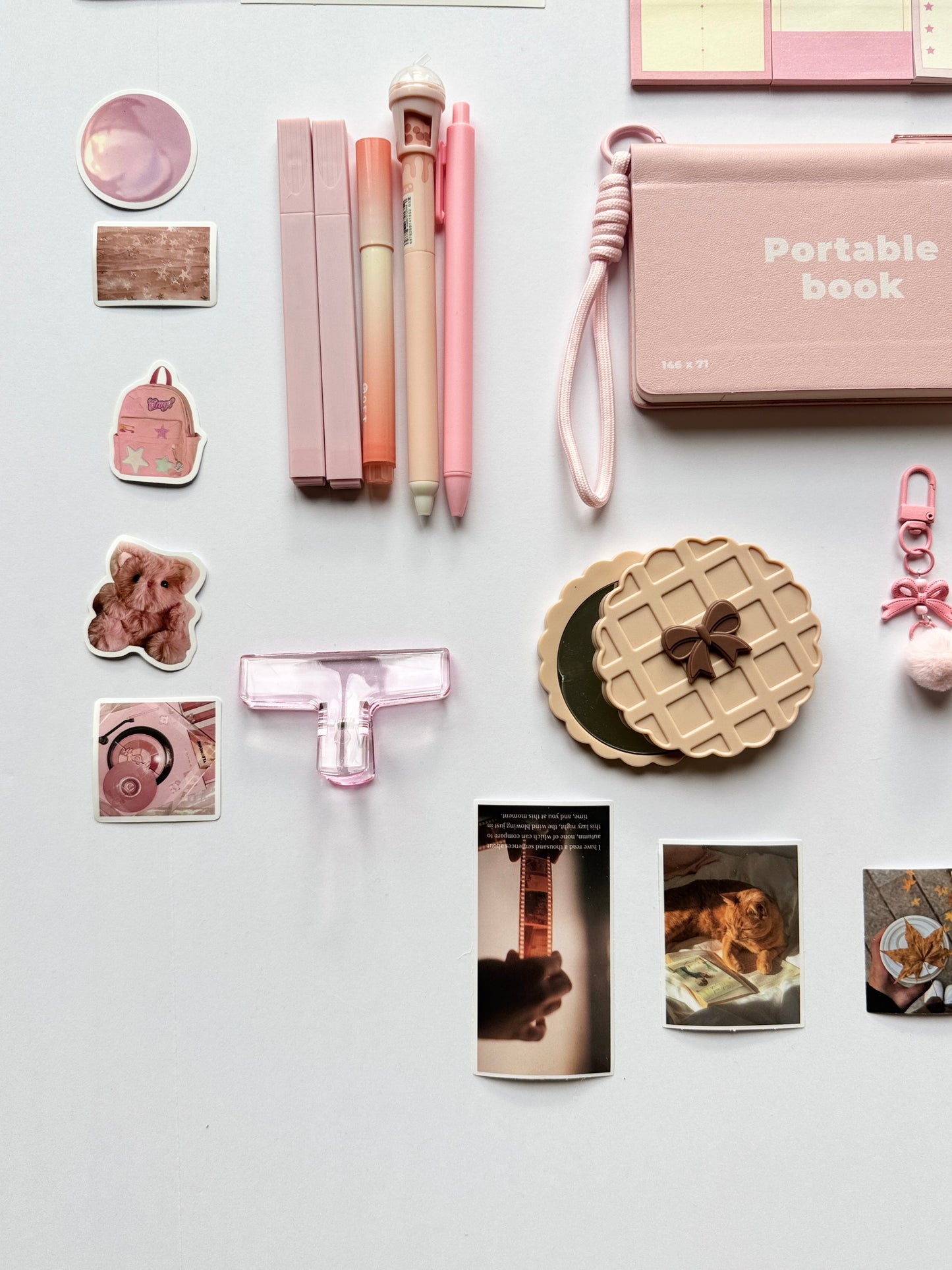 🎀 Pink Portable Book Dream Set ✨