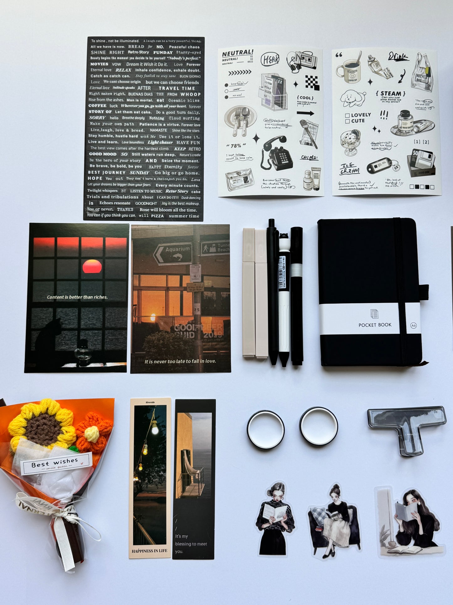 🖤 Black Bundle - Calm, Simple & Elegant