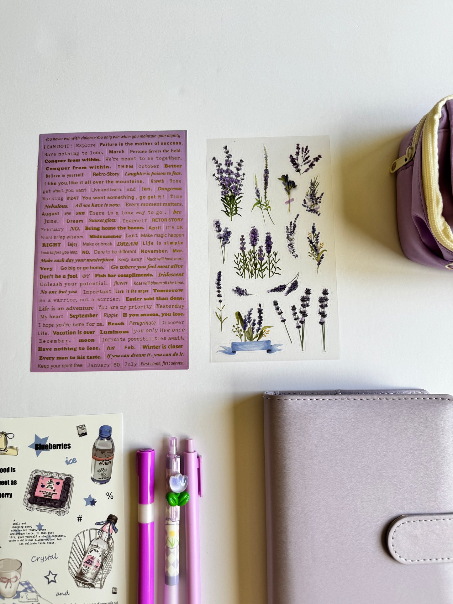 Lavender Refillable Planner Kit 💜